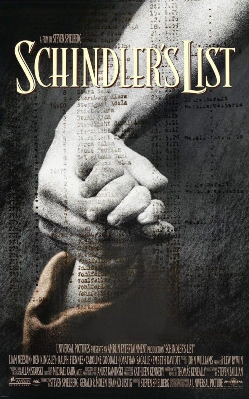 Portada Schindler’s List