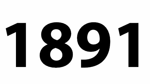📆1891