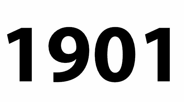 📆1901