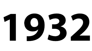📆1932